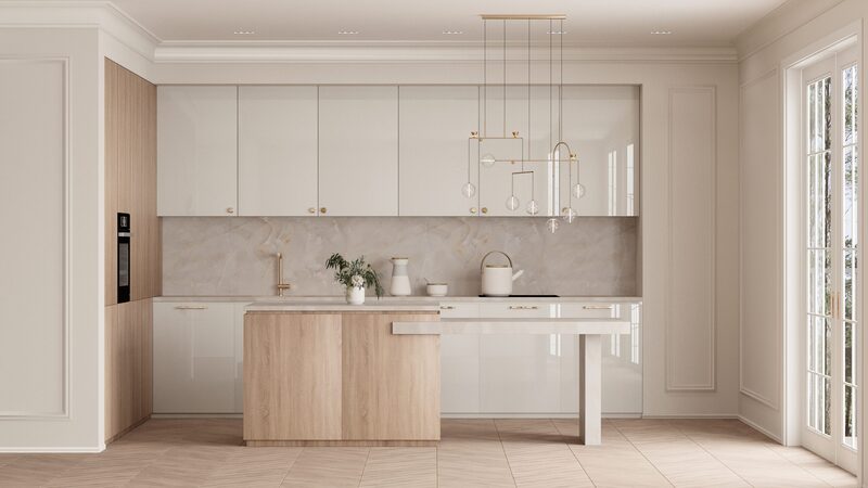 انواع کابینت های گلاس